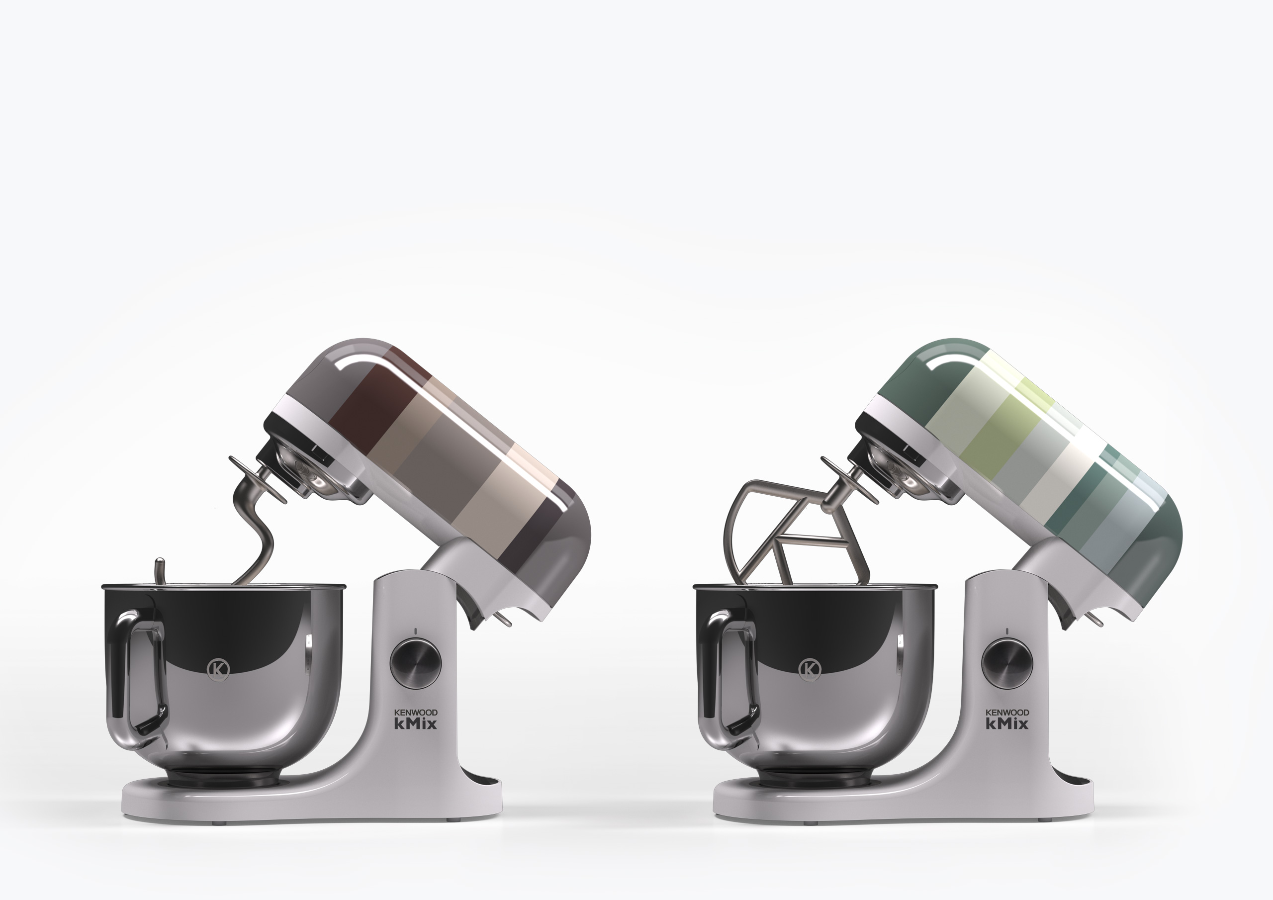 Kenwood kMix Stand Mixer | Oyster Cove | Woodland Kiwi | Front View