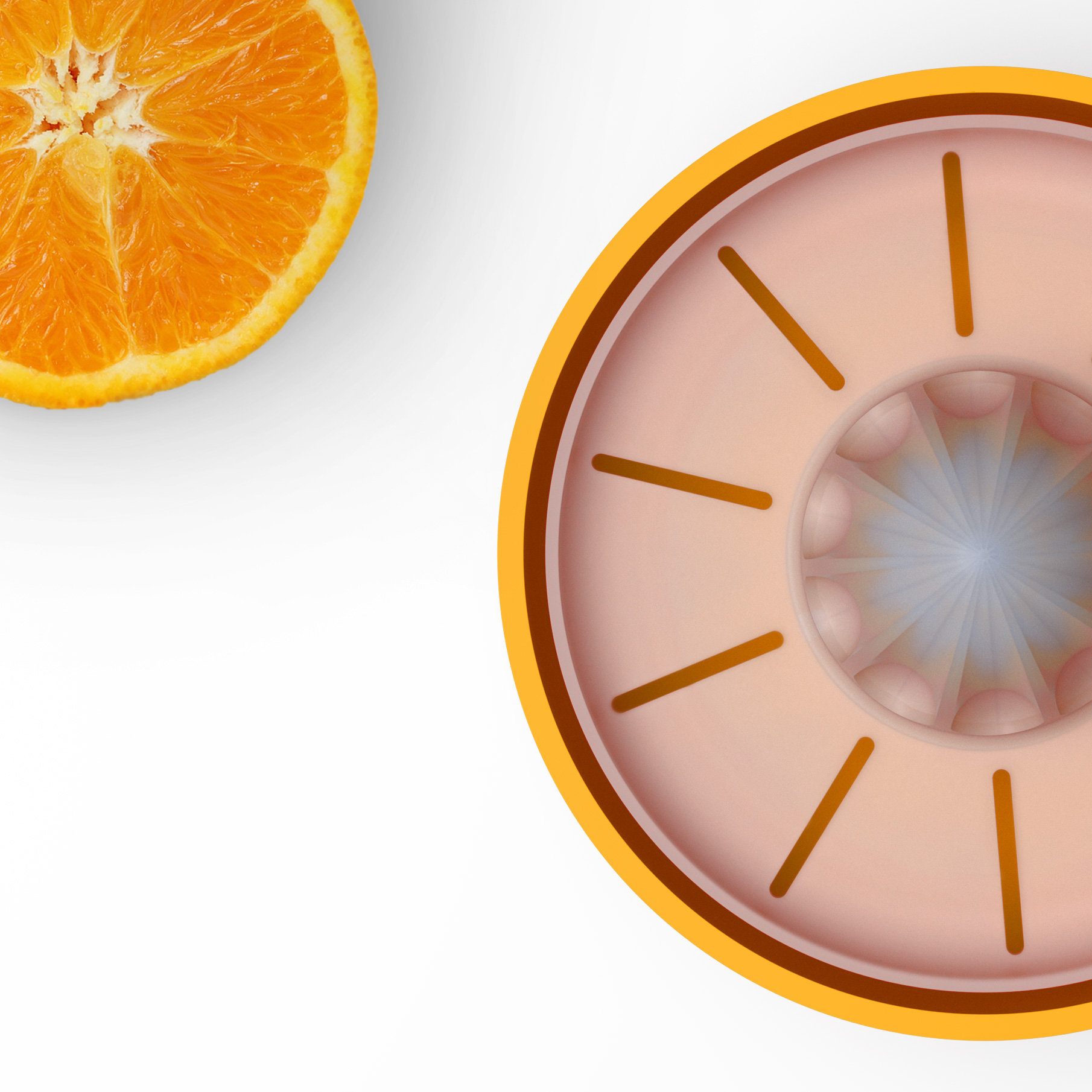 Wake Up Happy Breakfast Range | Juicer | Top View