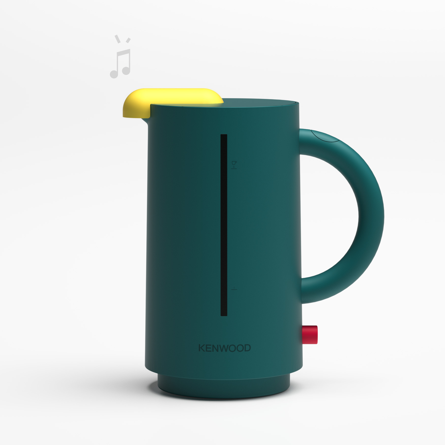 Wake Up Happy Breakfast Range | Kettle | Front View
