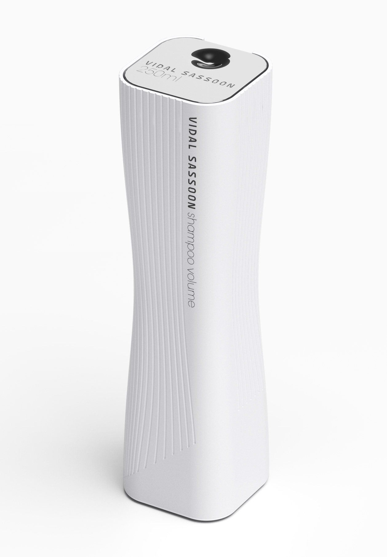 Vidal Sassoon Packaging | Grooves | 3D View