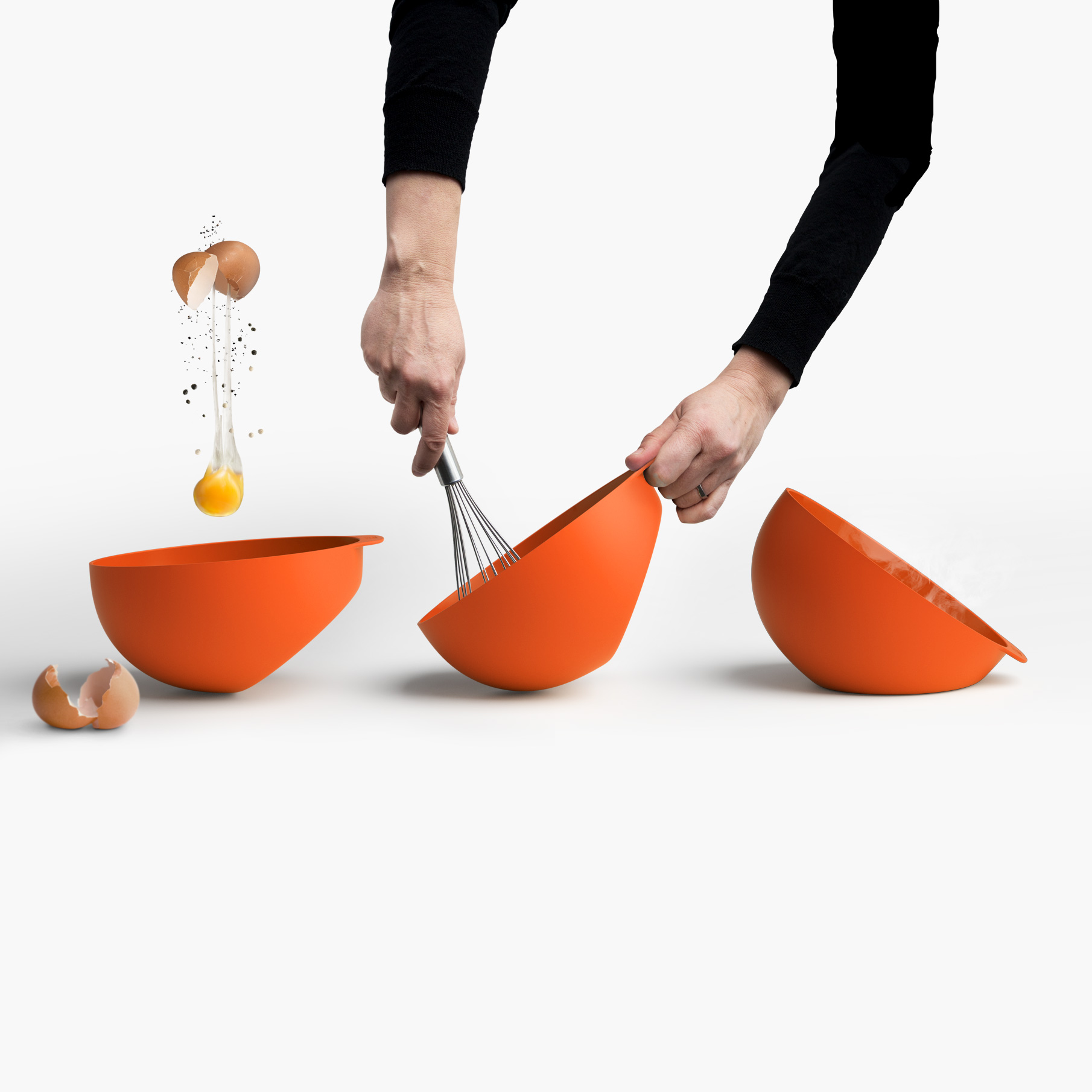 Joseph Joseph Omelette Bowl |Cooking View